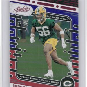 2024 Absolute Edgerrin Cooper Red and Blue RC 145 Packers