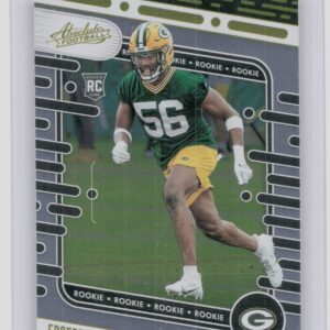 2024 Absolute Edgerrin Cooper Yellow RC 145 Packers