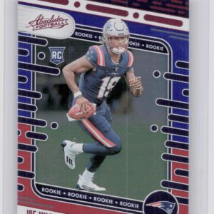 2024 Absolute Joe Milton III Red and Blue RC 197 Patriots