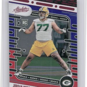 2024 Absolute Jordan Morgan Red and Blue RC 125 Packers