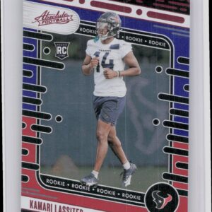 2024 Absolute Kamari Lassiter Red and Blue RC #142 Texans