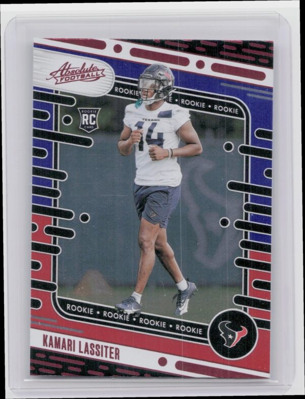 2024 Absolute Kamari Lassiter Red and Blue RC #142 Texans