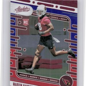 2024 Absolute Marvin Harrison Jr. Red and Blue RC 104 Cardinals