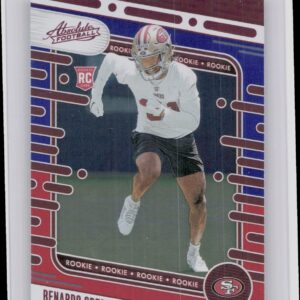 2024 Absolute Renardo Green Red and Blue RC #159 49ers