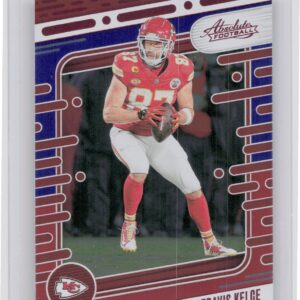 2024 Absolute Travis Kelce Red and Blue 51 Chiefs