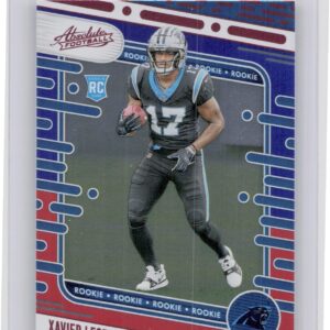 2024 Absolute Xavier Legette Red and Blue RC #132 Panthers