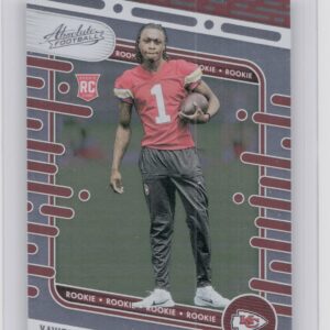 2024 Absolute Xavier Worthy RC 128 Chiefs