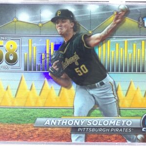 2024 Bowman Anthony Solometo #BTP-58 Pirates Bowman Scouts' Top 100
