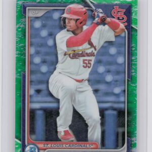 2024 Bowman Chase Davis #BCP-150 Cardinals Chrome Prospects Lunar Glow Refractor