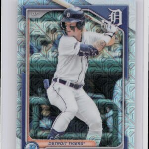 2024 Bowman Chrome Max Clark #BCP-195 Tigers Prospects Mojo Refractors