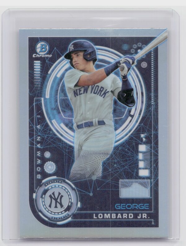2024 Bowman George Lombard Jr. #BAI-19 Yankees Bowman A.I.