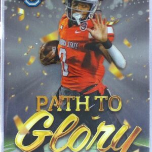 2024 Bowman University Chrome Ollie Gordon II #PG-15 Cowboys Path To Glory