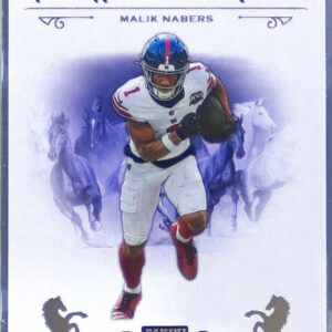 2024 Contenders Malik Nabers RC #6 Giants Rookie Stallions