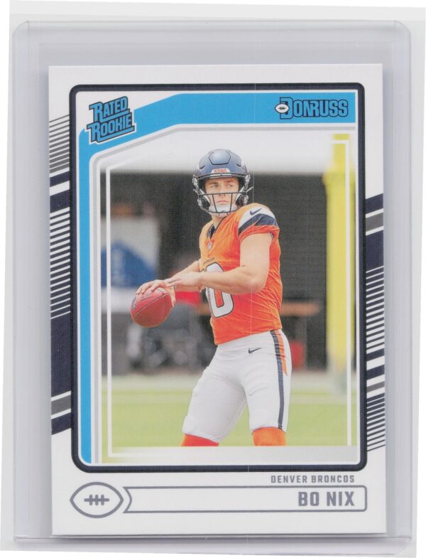 2024 Donruss Bo Nix RC 369 Broncos