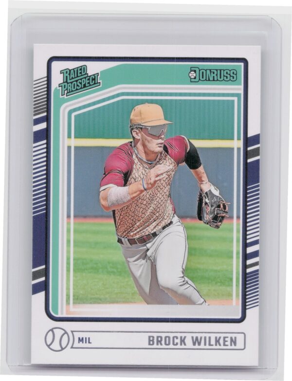 2024 Donruss Brock Wilken #135 Brewers