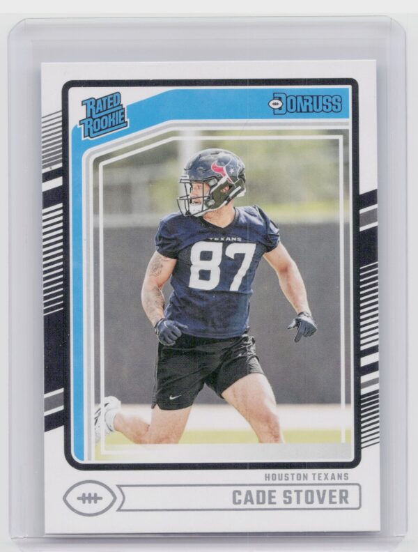2024 Donruss Cade Stover RC 304 Texans