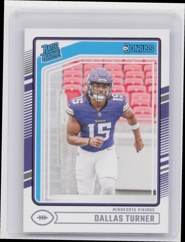 2024 Donruss Dallas Turner RC 331 Vikings