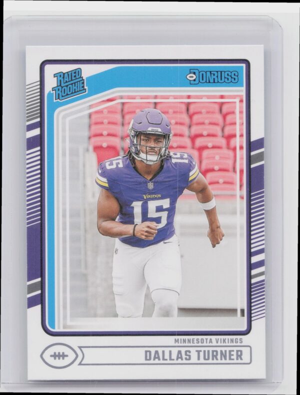 2024 Donruss Dallas Turner RC 331 Vikings