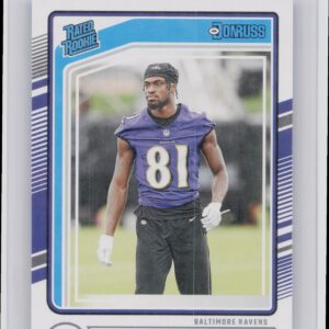 2024 Donruss Devontez Walker Rated Rookie RC 345 Ravens