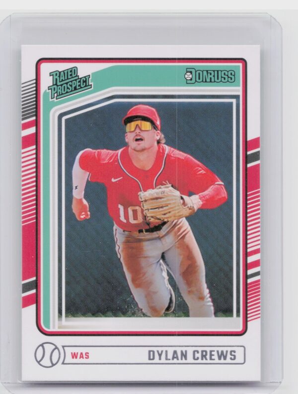 2024 Donruss Dylan Crews #136 Nationals