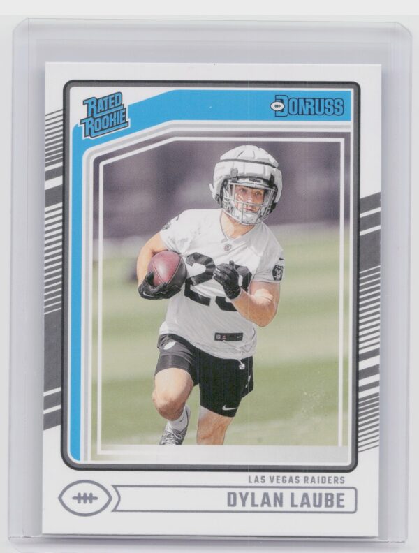 2024 Donruss Dylan Laube RC 372 Raiders