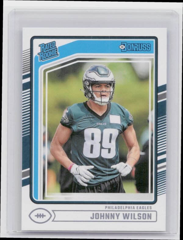2024 Donruss Johnny Wilson RC 307 Eagles