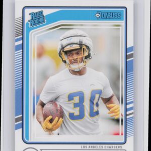 2024 Donruss Kimani Vidal RC 355 Chargers