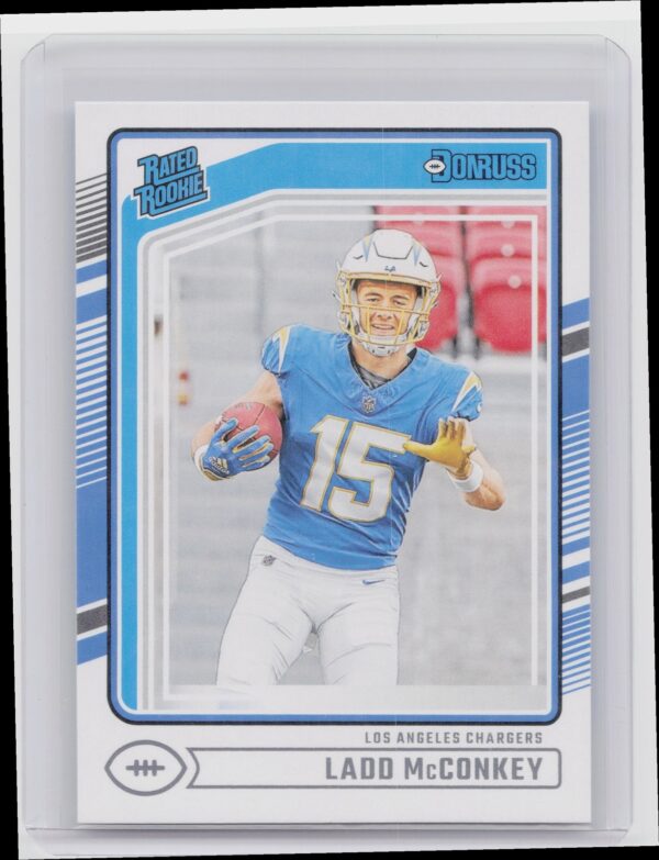2024 Donruss Ladd McConkey RC 328 Chargers