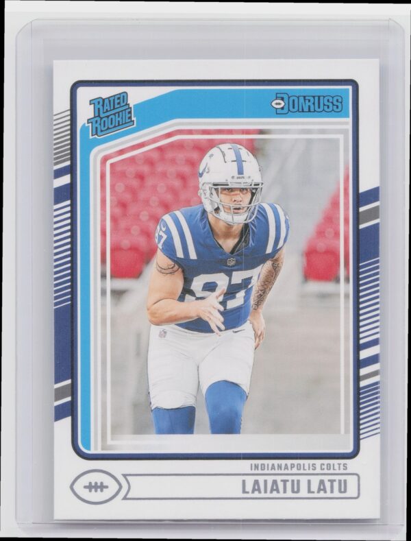 2024 Donruss Laiatu Latu RC 311 Colts