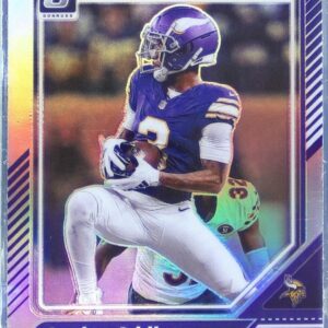 2024 Donruss Optic Jordan Addison Holo #129 Vikings