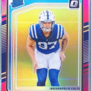 2024 Donruss Optic Laiatu Latu Pink RC #267 Colts
