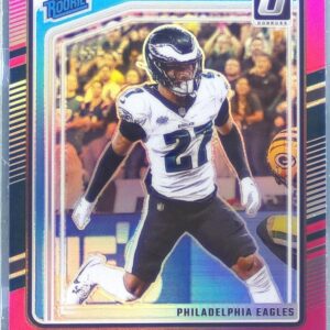 2024 Donruss Optic Quinyon Mitchell Pink RC #282 Eagles