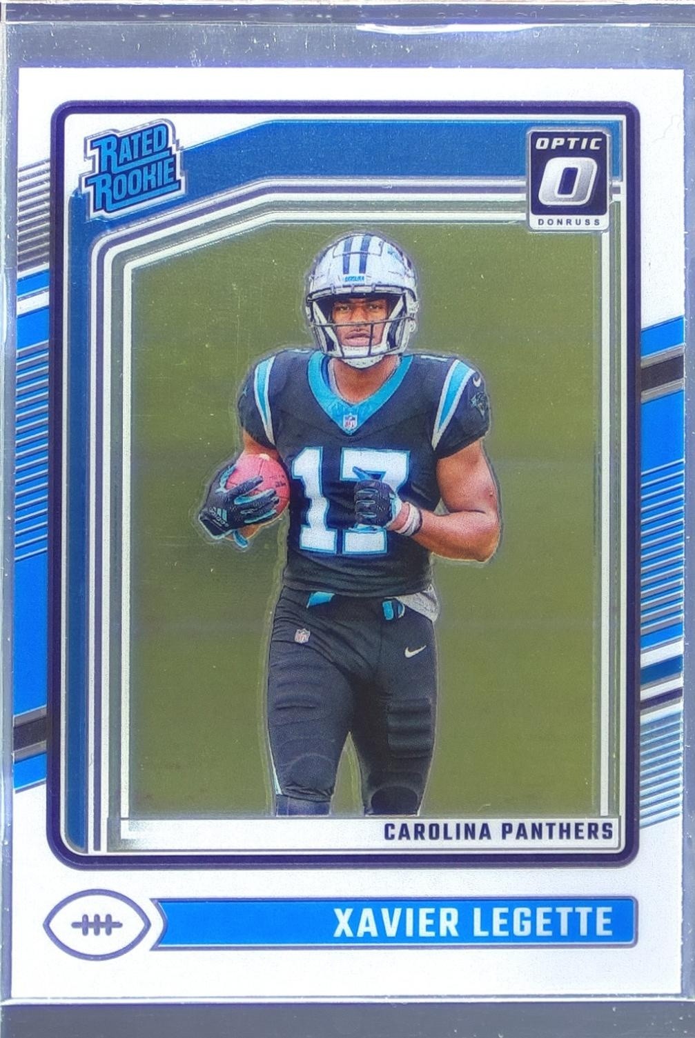 2024 Donruss Optic Xavier Legette RC #299 Panthers