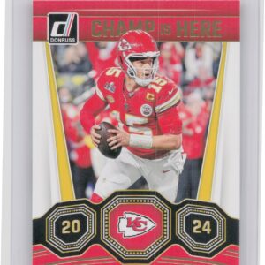 2024 Donruss Patrick Mahomes II Champ is Here 1 Chiefs