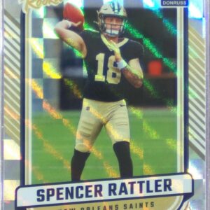 2024 Donruss Spencer Rattler RC #TR-24 Saints The Rookies