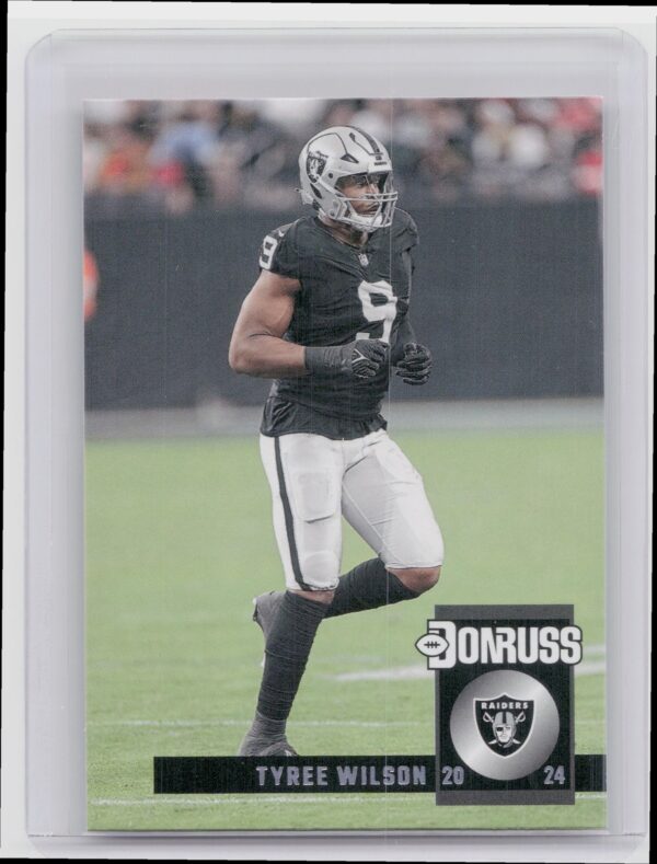 2024 Donruss Tyree Wilson RC 11 Raiders Retro 1994