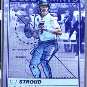 2024 Encore C.J. Stroud #9 Texans Blue Prints