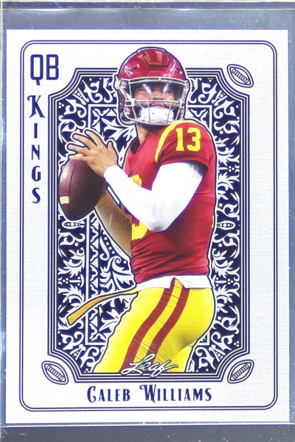 2024 Leaf Caleb Williams RC #QBK-4 Trojans QB Kings