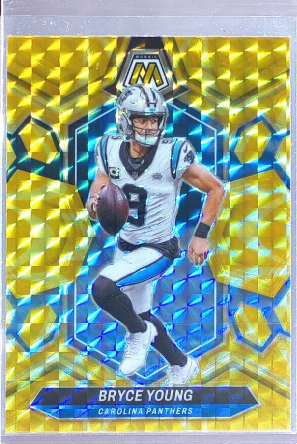 2024 Mosaic Bryce Young Mosaic Reactive Yellow 29 Panthers