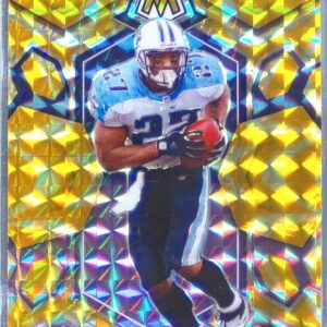 2024 Mosaic Eddie George Mosaic Reactive Yellow 232 Titans