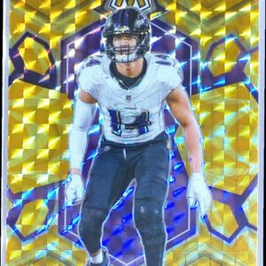 2024 Mosaic Kyle Hamilton Mosaic Reactive Yellow 21 Ravens