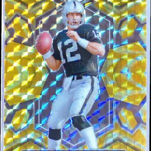 2024 Mosaic Rich Gannon Mosaic Reactive Yellow 244 Raiders