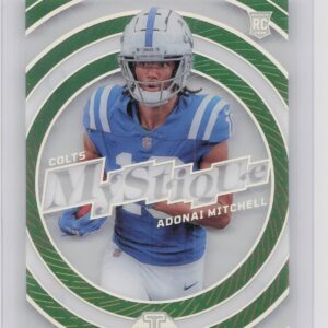 2024 Panini Illusions Adonai Mitchell #19 Colts Mystique Rainbow
