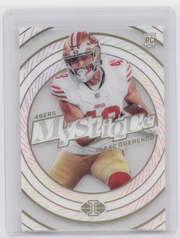 2024 Panini Illusions Isaac Guerendo RC #42 49ers Mystique