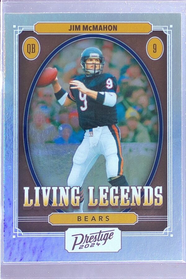 2024 Panini Prestige Jim McMahon LL-JMN Bears Living Legends