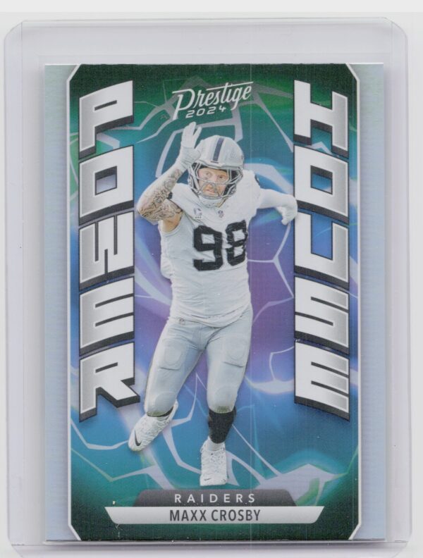 2024 Panini Prestige Maxx Crosby PH-MCY Raiders Power House
