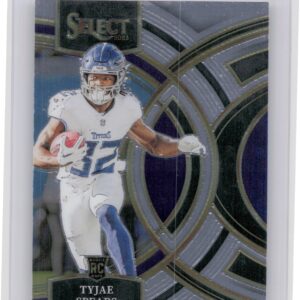 2024 Panini Select Tajae Spears Premiere Rookie #172 Titans