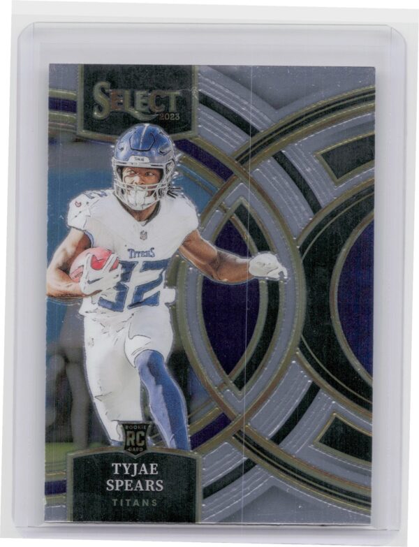 2024 Panini Select Tajae Spears Premiere Rookie #172 Titans