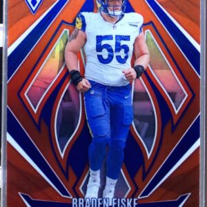 2024 Phoenix Braden Fiske Orange RC #160 Rams