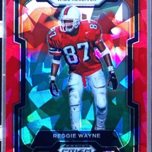 2024 Prizm Collegiate Draft Picks Reggie Wayne Red Ice 55 Hurricanes